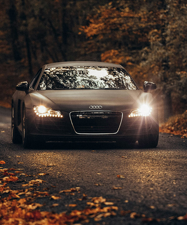 Driving Through Autumn Roads in Timeless Style