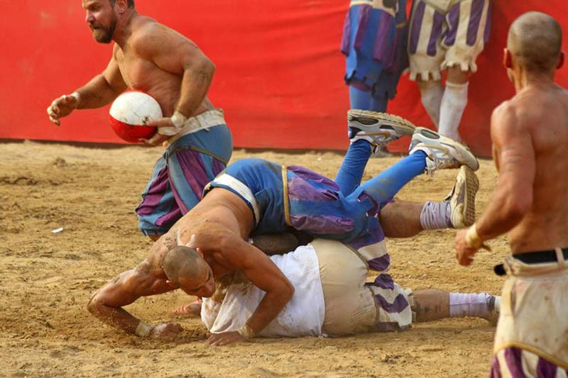 Ancient Football Match