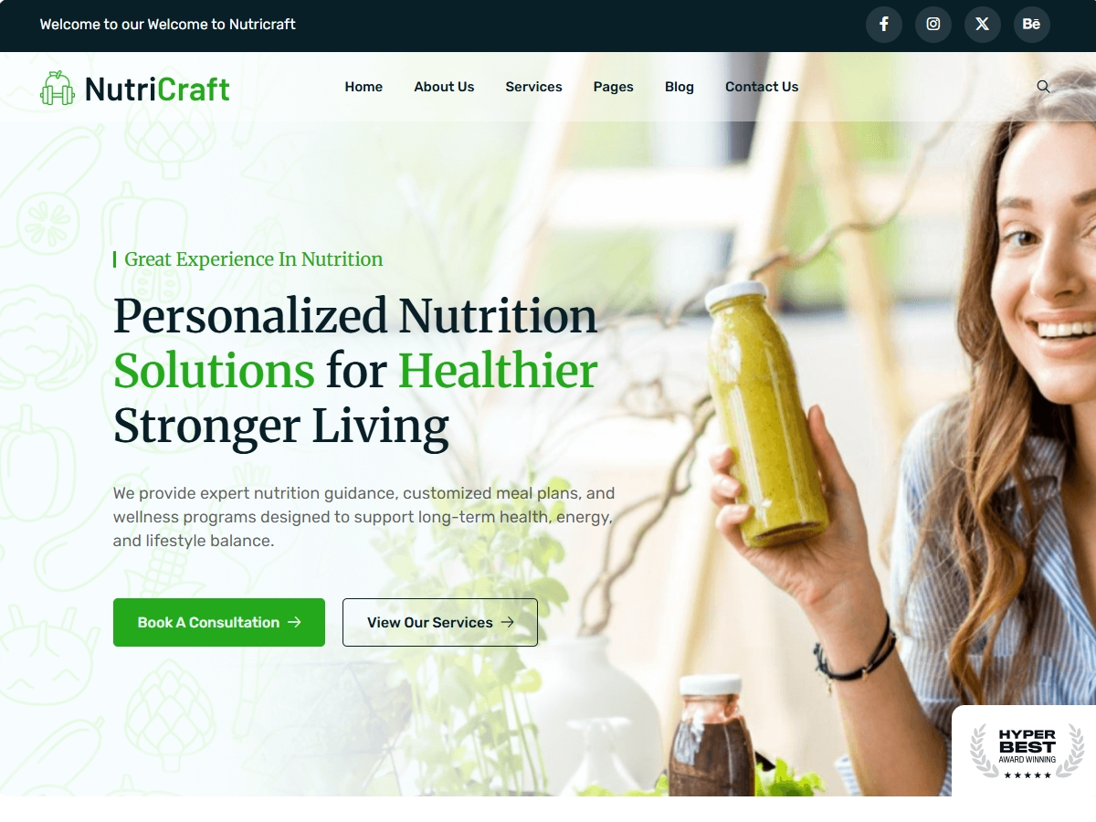 screenshot Nutricraft