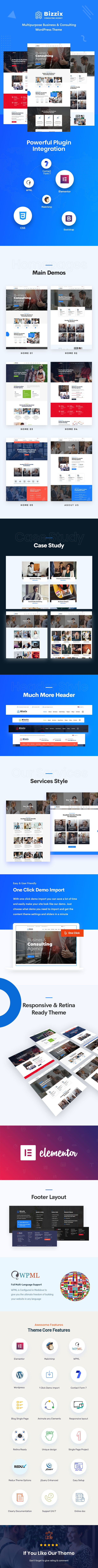 Bizzix - Multipurpose Business WordPress Theme