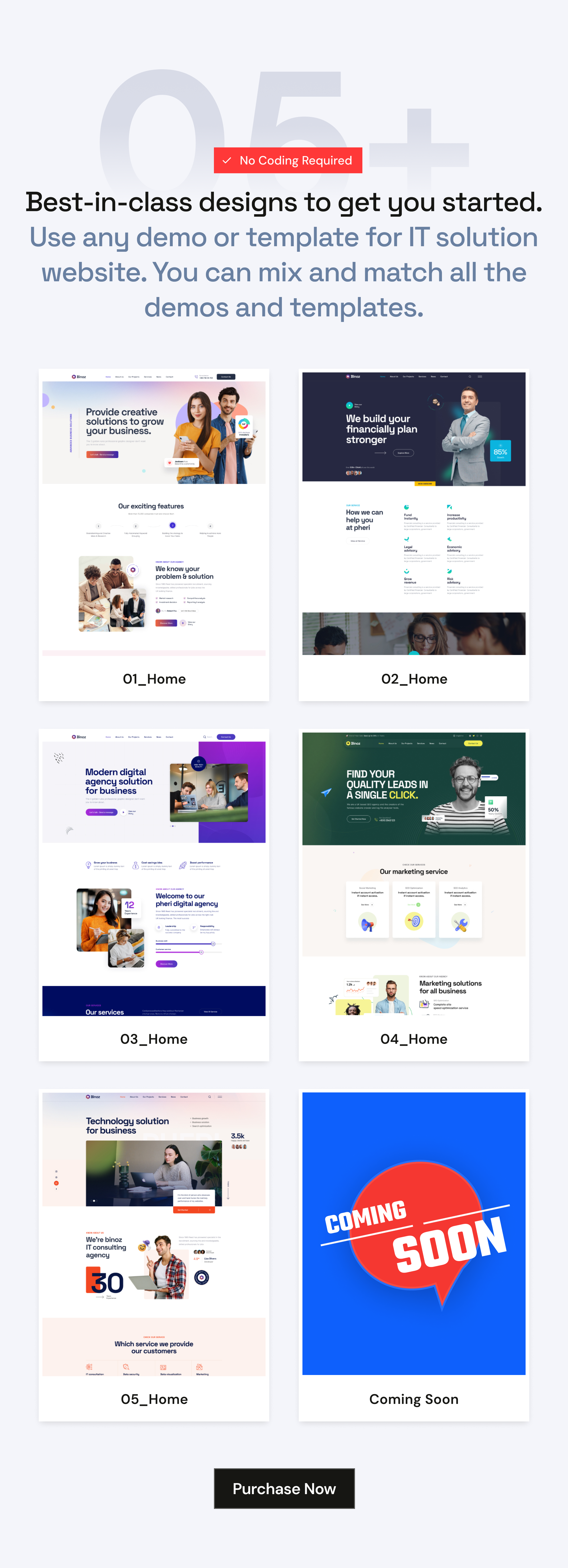 Binoz - Business Agency WordPress Theme