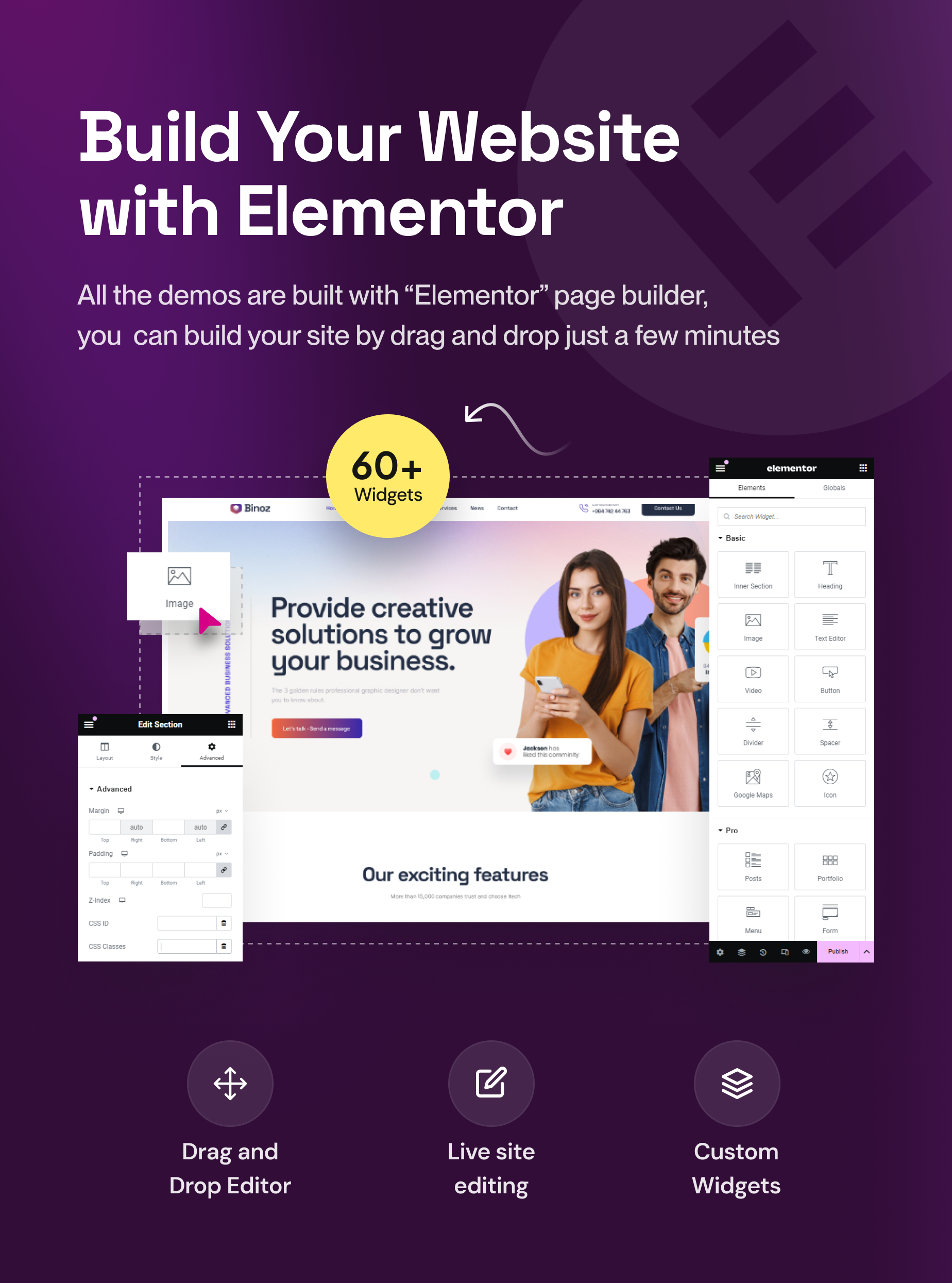 Binoz - Business Agency WordPress Theme