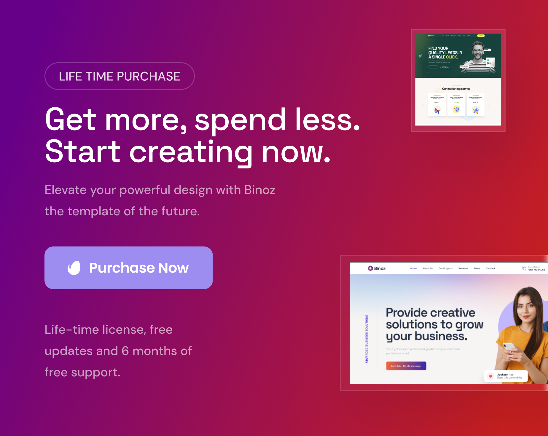 Binoz - Business Agency WordPress Theme