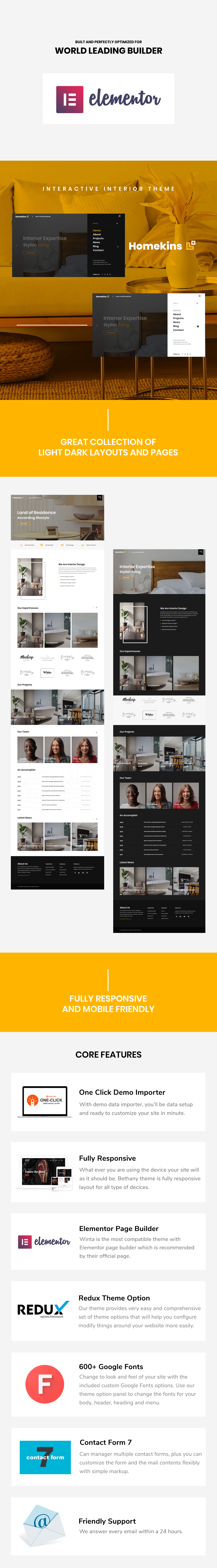 Homekins - Interior WordPress Theme