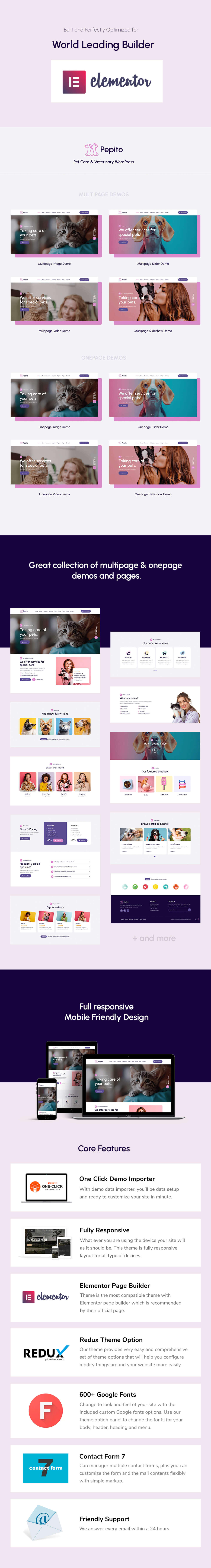 Pepito - Pet Care WordPress Theme
