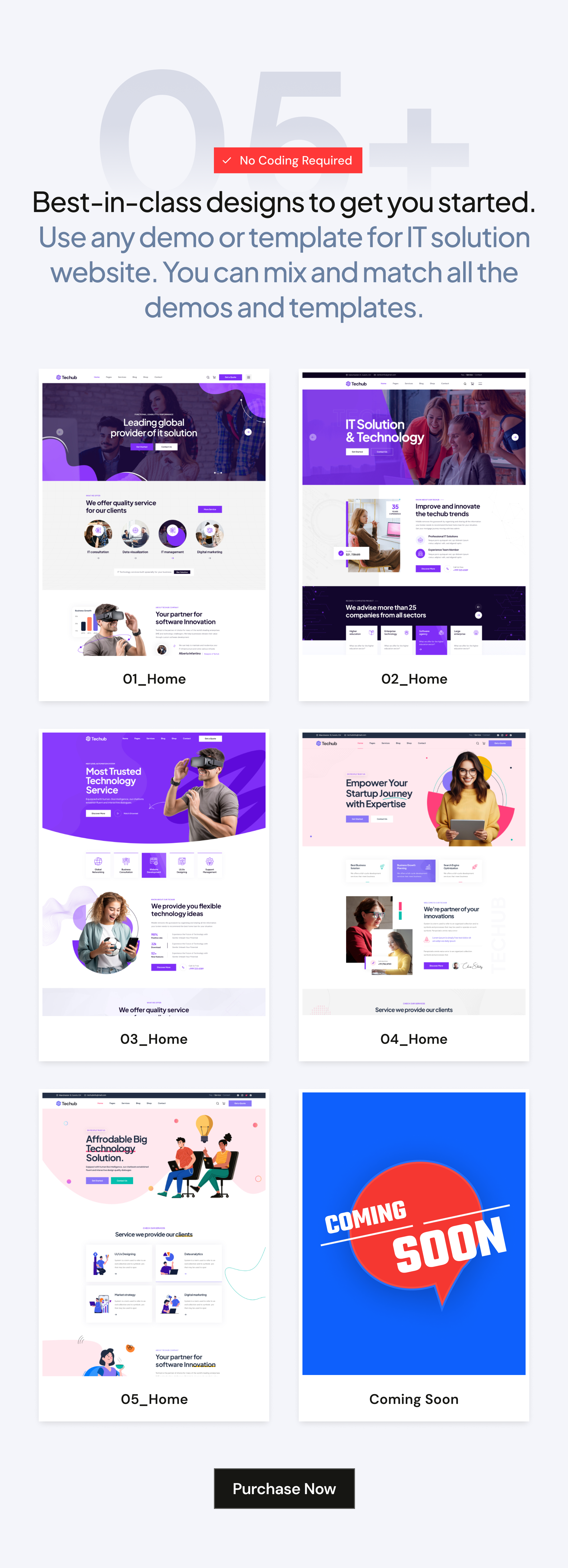 Techub – Technology & IT Solutions WordPress Theme