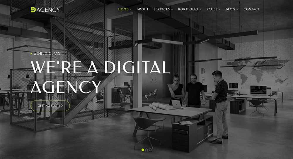Dagency - Creative & Digital Agency WordPress