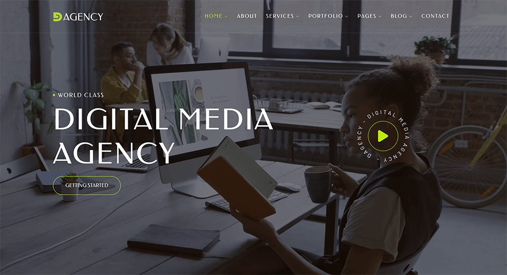 Dagency - Creative & Digital Agency WordPress
