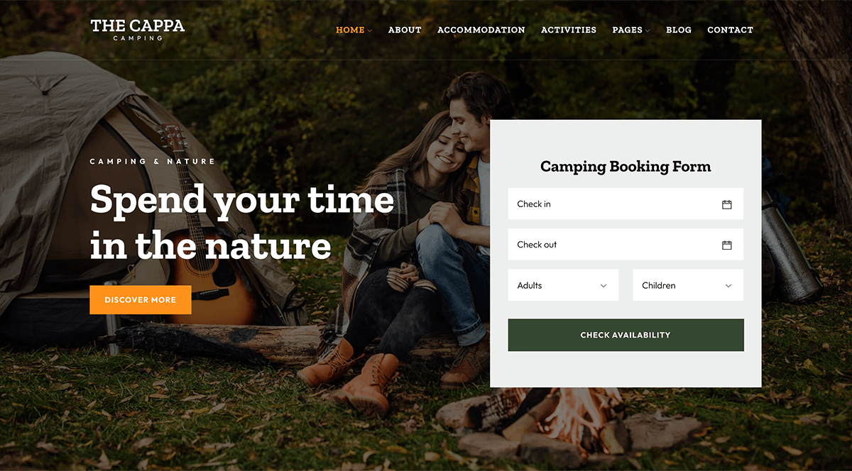 THE CAPPA - Campground WordPress
