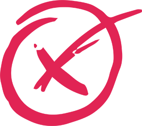 Crossed circle