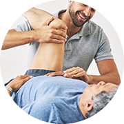 Physiotherapy session