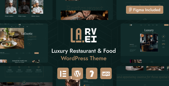 La.Revi – Luxury Restaurant WordPress Theme