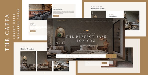Thecappa – Luxury Hotel WordPress & WooCommerce Theme