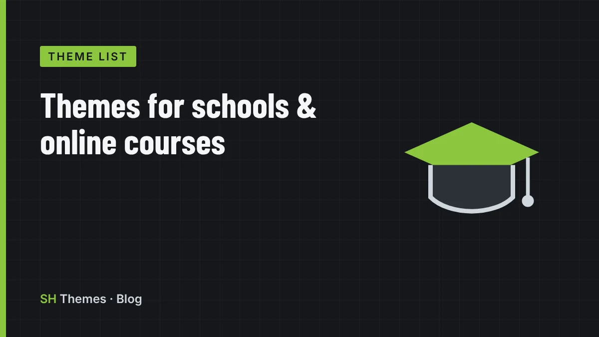 Best WordPress Themes for Education and Online Course Websites
