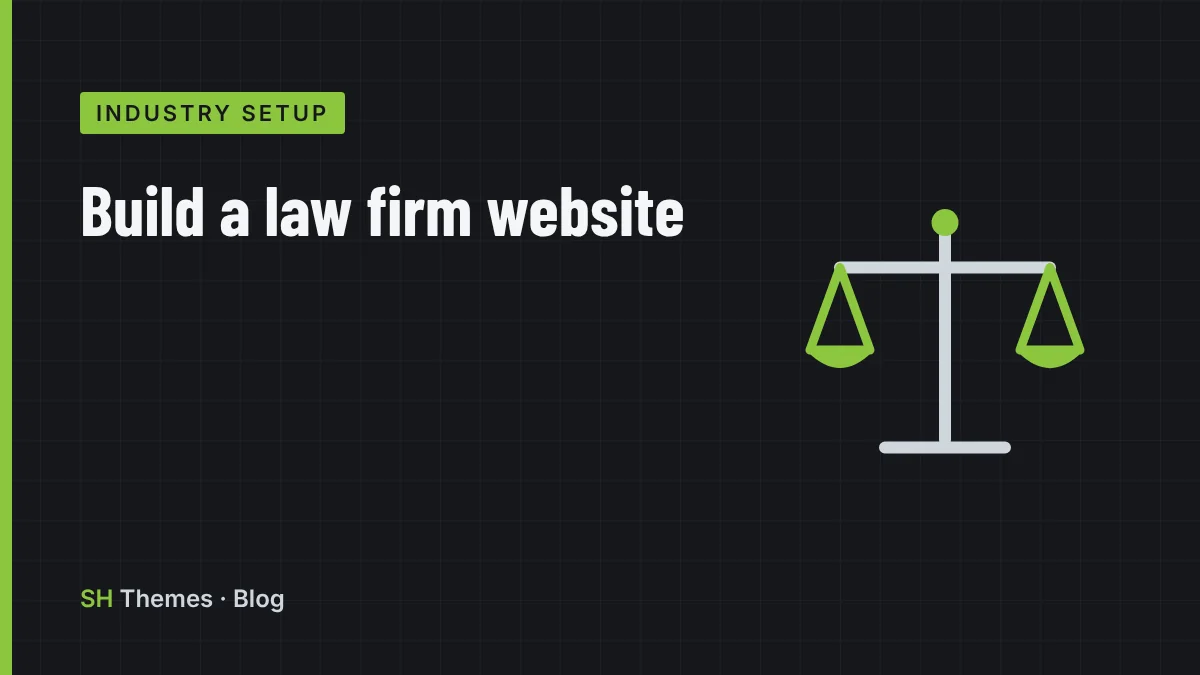 How to Build a Law Firm Website with WordPress: Pages, Features and Rules to Check