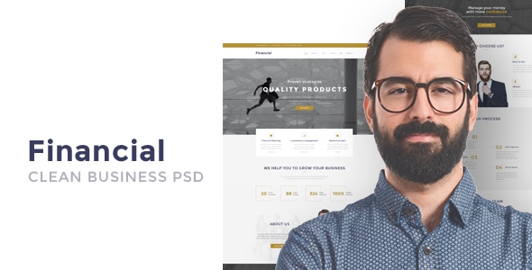 Financial – Startup Business WordPress Theme