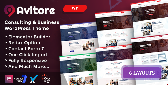 Avitore – Consulting Business WordPress