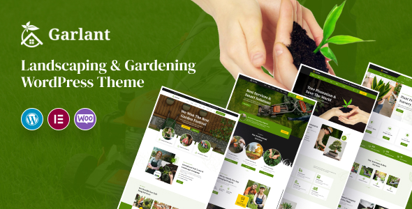 Garlant – Landscaping & Gardening WordPress Theme