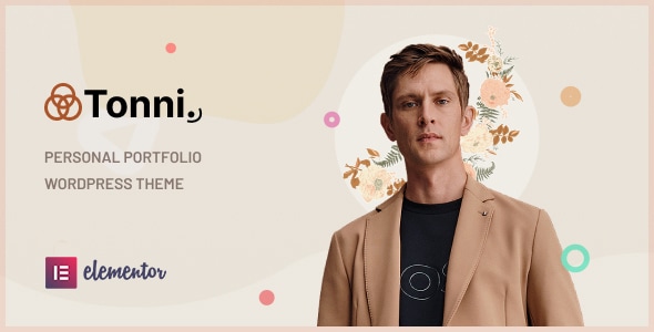 Tonni – Personal Portfolio WordPress Theme