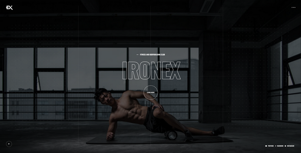 Ironex – Fitness WordPress Theme