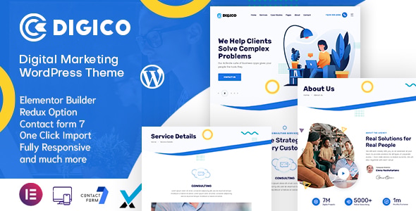 Digico – Multipurpose Consulting WordPress Theme