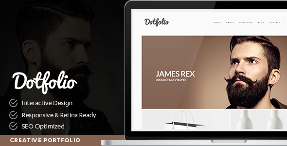 Dotfolio – Creative WordPress Theme