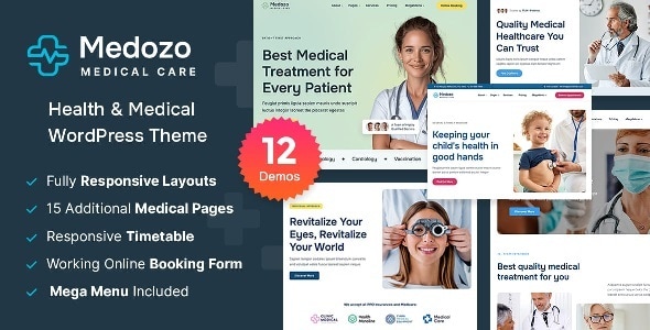 Medozo – Medical Premium WordPress Theme