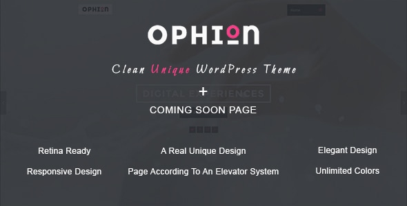 Ophion – Clean WordPress Theme
