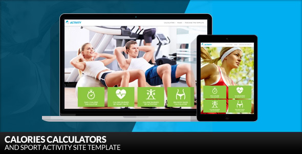 Activity – Calories Calculators and Sport WordPress Theme