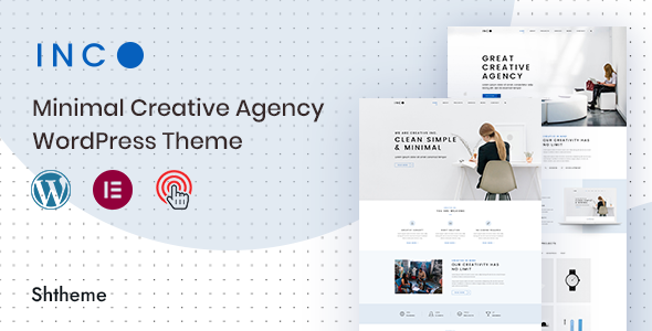 Inc | Minimal Creative Agency WordPress Theme