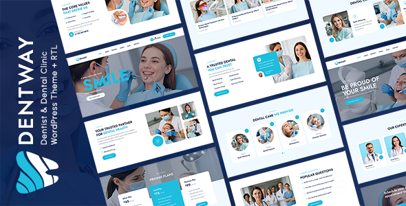 Dentway – Dentist Clinic WordPress Theme